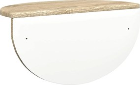 vidaXL Ράφι Τοίχου Δρύς Sonoma 48 x 24 x 24 εκ Επεξεργασμένο ξύλο