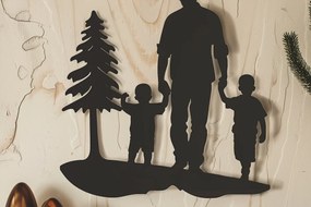 Intra απο ξύλο plywood 3mm-4mm πάχος - κοπής με λέιζερ για την ημέρα του πατέρα Δίασταση 40x50 cm INTRAFABR-97794032