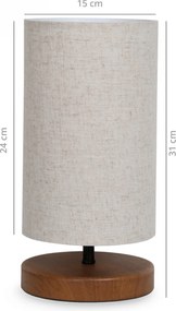 Table Lamp AYD-2785 Cream