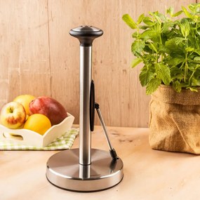 Χαρτοθήκη κουζίνας Kinghoff KH 1955, 36,5 cm, Ανοξείδωτο, Ασημί