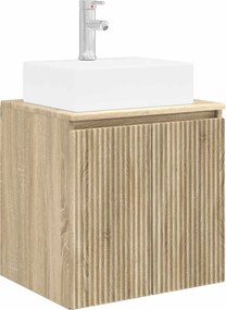 vidaXL Σετ Ντουλαπιών Μπάνιου 5 pcs Sonoma Δρυς Επεξεργασμένο Ξύλο