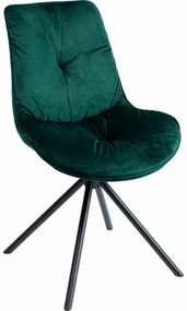 Καρέκλα Mila Πράσινη 51x65x88εκ - Πράσινο