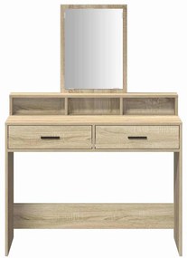vidaXL Κομμό Υπνοδωματίου με συρτάρι Sonoma Δρυς 100 x 41 x 140 εκ.