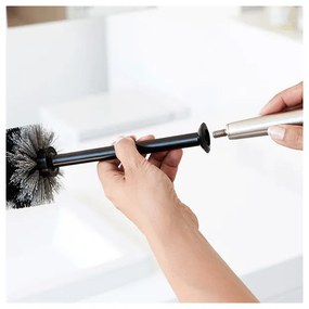 Βούρτσα τουαλέτας Brabantia ReNew 107892, 42 cm, Διακριτικός σχεδιασμός, Λευκό