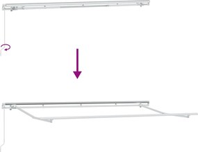 vidaXL Σκηνίτσα Αναδιπλούμενη Ανθρακί 400 x 200 cm