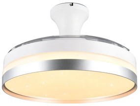 Ανεμιστήρας Reality Lighting -RL LINDBERG R67382187 Γκρι Τιτανίου (Titan Grey) 2700 - 6500K