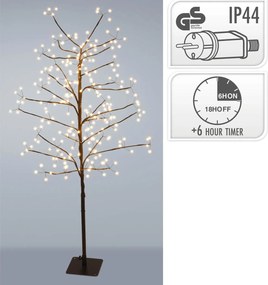 Φωτιζόμενο δέντρο με 240 LED - 120cm