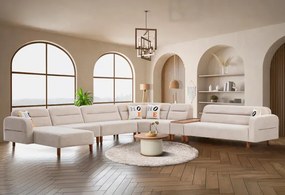 Stewehome Σετ γωνιακού καναπέ για σαλόνι