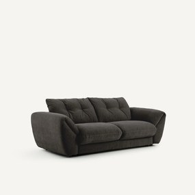 Καναπές-κρεβάτι 3 θέσεων από βελούδινo ζακάρ, Edgar