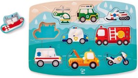 Ξύλινη Πυραμίδα Με Κύβους Early Explorer Hape