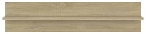 vidaXL Ραφιέρες Τοίχου 2 τεμ. Sonoma Δρυς 80 x 11,5 x 18εκ Μοριοσανίδα