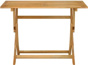 vidaXL Τραπέζι Sydney Ορθογώνιο Καφέ 110 x 55 x 75 cm