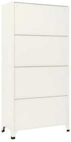 Φοριαμός Γκρι και Μπλε 90 x 45 x 180 εκ. Ατσάλινος - Γκρι