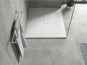 Mexen Hugo ορθογώνιο ντους SMC 110 x 100 cm, λευκό - 42101011