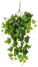 GloboStar® Artificial Garden IVY HANGING BRANCH 20253 Τεχνητό Διακοσμητικό Κρεμαστό Φυτό Κισσός Υ130cm