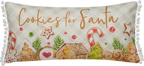 Χριστουγεννιάτικο Μαξιλάρι 2 Όψεων (30x60) Kentia Loft Snow 256