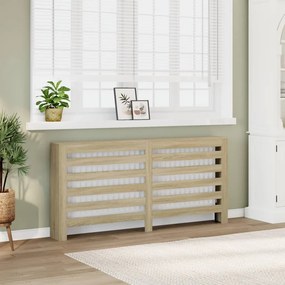 vidaXL Κάλυμμα Καλοριφέρ Sonoma Δρυς 175x20x82 εκ. Επεξεργασμένο Ξύλο