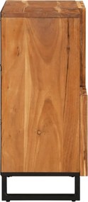 vidaXL Ντουλάπι 80x34x75 εκ. από Μασίφ Ξύλο Ακακίας