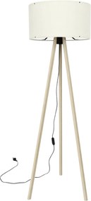 Φωτιστικό Δαπέδου Λευκό / Δρυς AYD 38x38x140