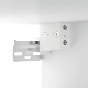 vidaXL Ντουλάπι Τοίχου Λευκό 60 x 31 x 70 εκ. από Επεξεργασμένο Ξύλο