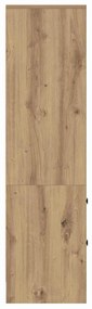 vidaXL Highboard artisan δρυς 45.5 x 34 x 127 εκ Επεξεργασμένο ξύλο