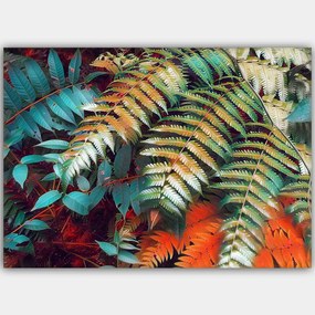 Πίνακας Καμβάς 441HPE1642 100x70cm Multi Wallity Οριζόντιοι Ξύλο, Καμβάς