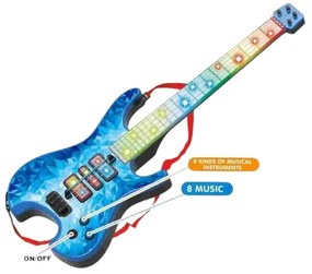 Παιδική Ηλεκτρονική Κιθάρα Μπλε