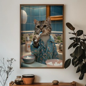 Decorative Framed MDF Painting HUM064 Multicolor