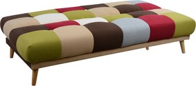 ΚΑΝΑΠΕΣ ΚΡΕΒΑΤΙ 3Θ HM3003 LEONARDO MIXED COLOR 180x80x75Υεκ.