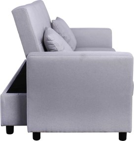 Καναπές IMOLA 2θέσιος-Κρεβάτι Ύφασμα Αν.Γκρι