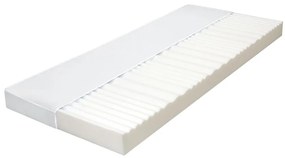 vidaXL Στρώμα με 7 Ζώνες 160x200 εκ./10 εκ. Αφρός Πολυουρεθάνης H2 H3