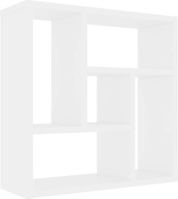 vidaXL Ραφιέρα Τοίχου Λευκή 45 x 16 x 45 εκ. από Επεξ. Ξύλο
