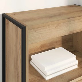 vidaXL Βιβλιοθήκη 60 x 30 x 155 εκ Επεξεργασμένο ξύλο