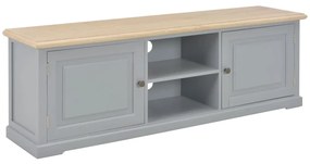 vidaXL Έπιπλο Τηλεόρασης Γκρι 120 x 30 x 40 εκ. Ξύλινο