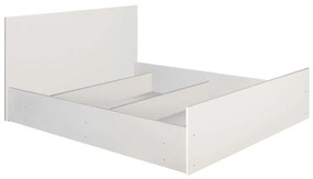 Κρεβάτι Adler HM2432.03 170x205x95cm Για Στρώμα 160x202cm White Double