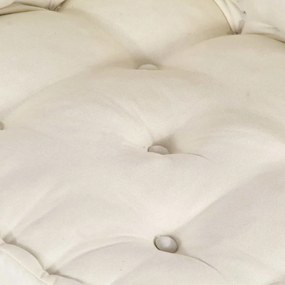 vidaXL Μονάδα Μοντέρνου Καναπέ 2 pcs Κρεμ 140 x 70 x 36 εκ Ύφασμα