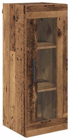 vidaXL Επιτοίχιο ντουλάπι Παλιό Ξύλο 34,5 x 34 x 90 εκ.