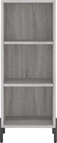 vidaXL Ντουλάπι Γκρι sonoma 34,5x32,5x90εκ. από Επεξεργασμένο Ξύλο