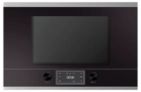 Küppersbusch MR 6330.0S Φούρνος Μικροκυμάτων Μαύρος (38CM Ύψος), Χωρίς DESIGN KIT (Επιλογή). Μεντεσές Δεξιά