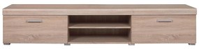 Έπιπλο TV Damis 200x45x39εκ Με MDF Διακόσμηση Sonoma