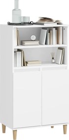 vidaXL Ντουλάπι Λευκό 60 x 36 x 110 εκ. από Επεξεργασμένο Ξύλο