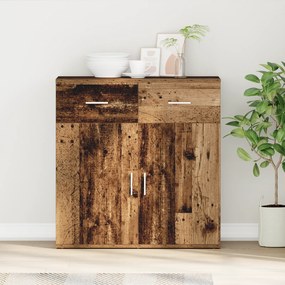 vidaXL Πλαϊνό γραφείο Παλιό ξύλο 79 x 38 x 80 εκ Επεξεργασμένο ξύλο