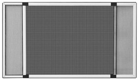 vidaXL Σήτα Παραθύρου Επεκτεινόμενη Λευκή (75-143)x50 εκ.