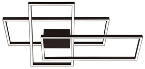 Φωτιστικό Πλαφονιέρα LED Dimmable Zambelis 2020 Sandy Black