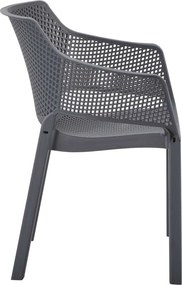 ΠΟΛΥΘΡΟΝΑ ΠΟΛΥΠΡΟΠΥΛΕΝΙΟΥ PEGGY HM6368.10 ΓΚΡΙ 60x55x79Υεκ