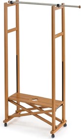 Κρεμάστρα δαπέδου Elios ARiT - 140x37x168cm - Cherry
