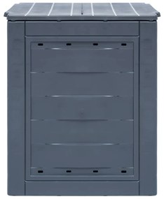 vidaXL Κομποστοποιητής Κήπου Γκρι 60 x 60 x 73 εκ. 260 Λίτρα