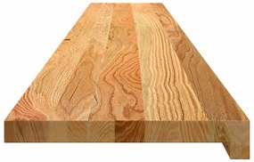 vidaXL Περβάζια παραθύρων 2 τεμ. Αν. Καφέ 160x30x2εκ. Μασίφ Ξύλο Δρυός