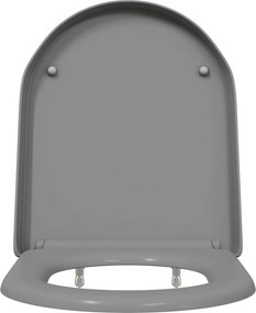 vidaXL Λεκάνη Γκρι 49 x 36 x 4 εκ Δυροπλάστ