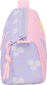 Κασετίνα Safta Bouquet Ροζ Λιλά 21 x 8 x 7 cm